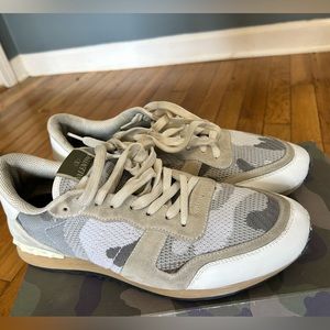 VALENTINO GARAVANI Rockrunner Camouflage Men’s Sneakers, sz10